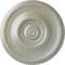 Ekena Millwork Raynor Ceiling Medallion (Fits Canopies up to 6"), Hand-Painted Flash Copper, 20 5/8"OD x 1 3/8"P CM20BEFCS - alternate 1